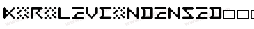 KorolevCondensed 粗体字体转换